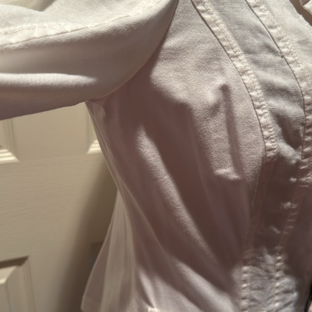 XCVI White light weight jacket - Picture 6 of 7